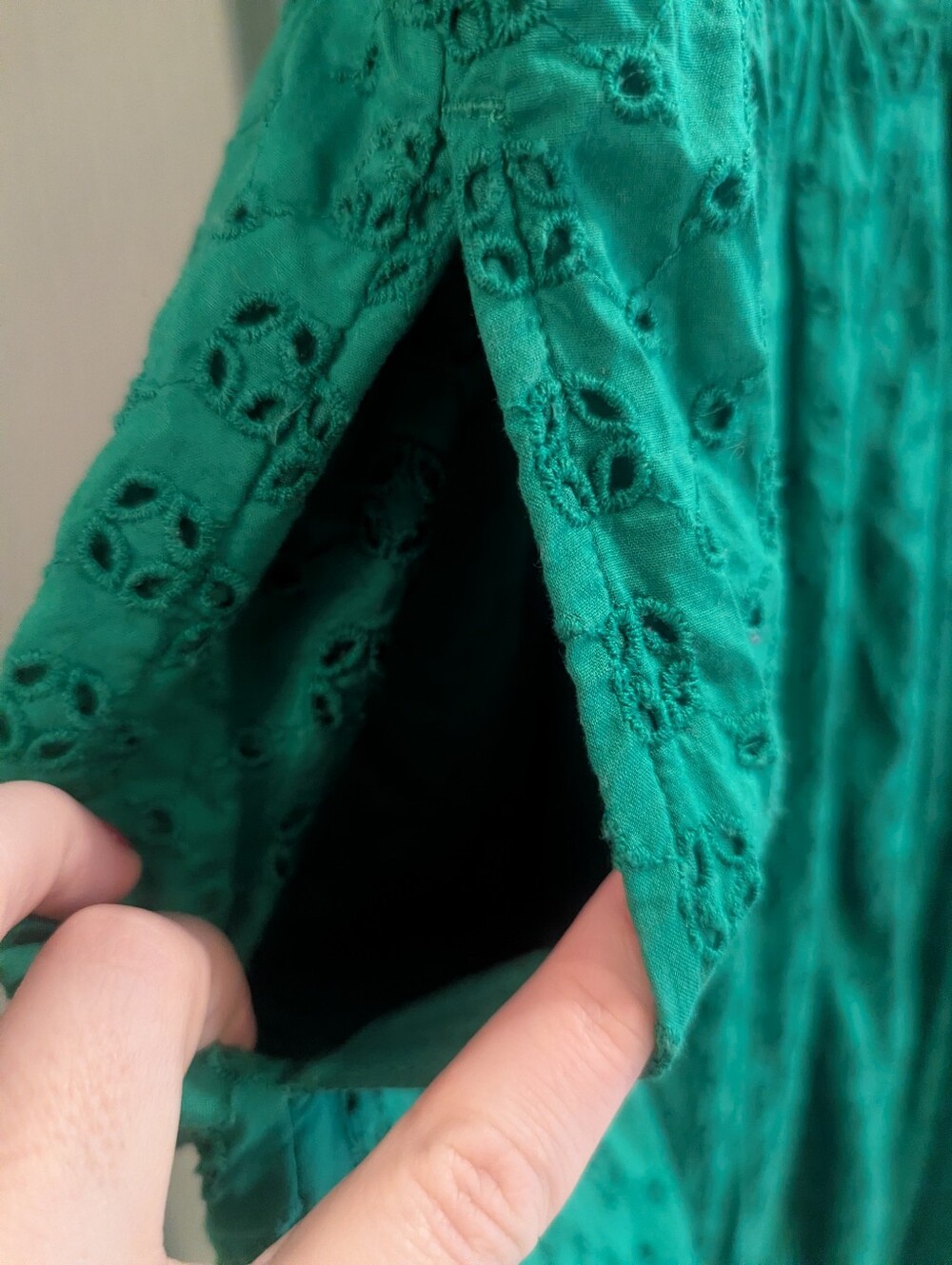 J.Crew Eyelet Shirt Dress - Picture 6 of 9